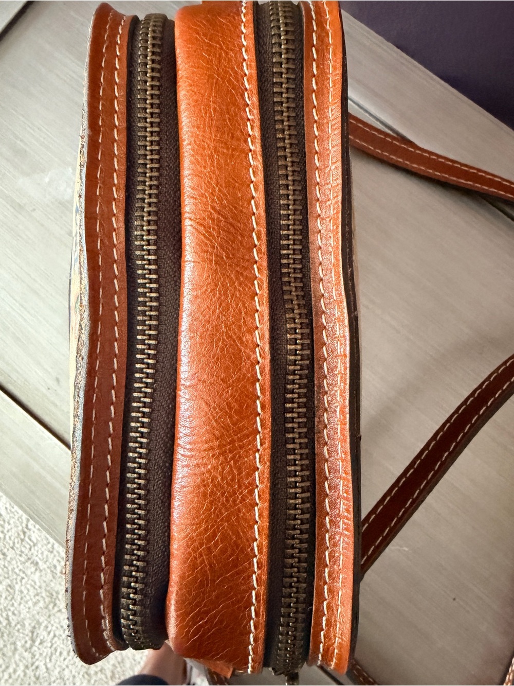 Patricia Nash Prairie Rose Crossbody - Picture 4 of 8